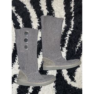Grey Classic Cardy Ugg Boots